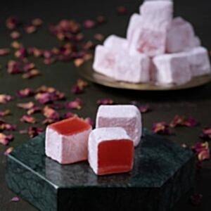 Turkish Delight with Rose, Gum, Orange