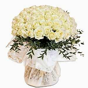Bouquet of White Roses